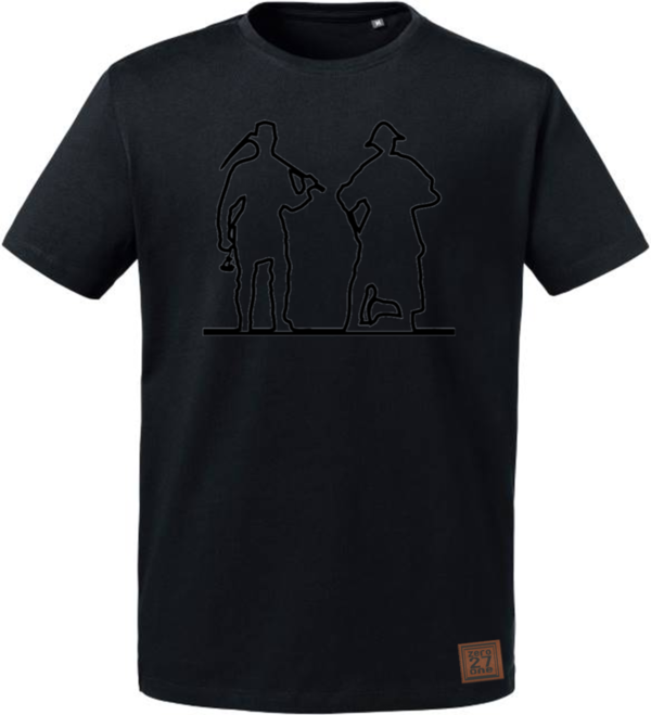 "Henner&Frieder" Herren T-Shirt, schwarz