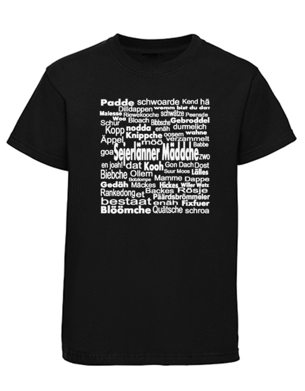 "Sejerlänner Mäddche" Kinder T-Shirt