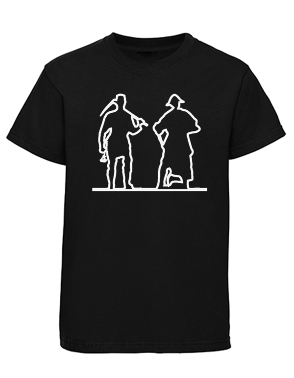 "Henner&Frieder" Kinder T-Shirt, schwarz