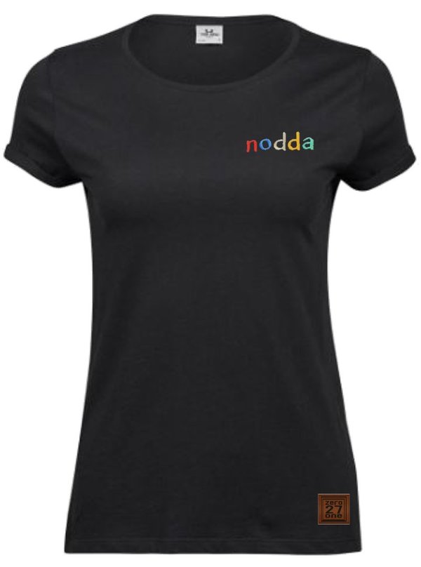 Damen T-Shirt roll-up "nodda"