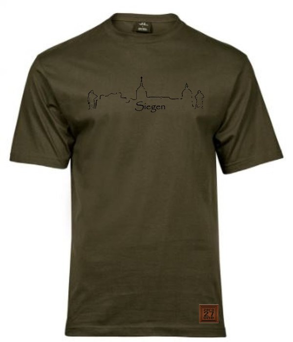 Herren T-shirt "outline Siegen"