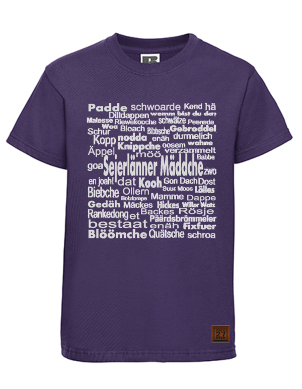 Kinder T-Shirt "Sejerlänner Mäddche"